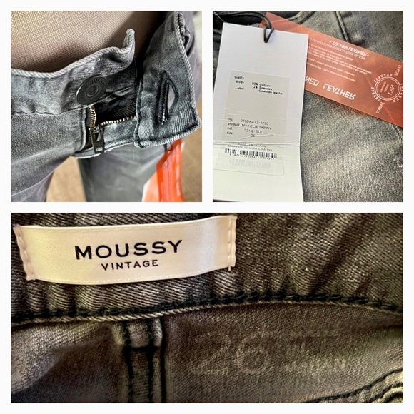 Moussy Helix Skinny Jeans Size 26 - Picture 11 of 12